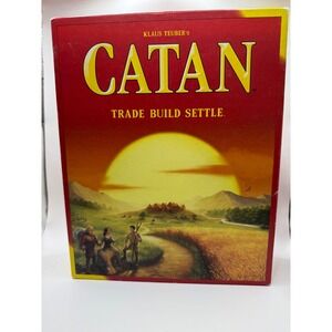 Catan Board Game 5th Edition Strategy Trading Game New Open Box No Dice